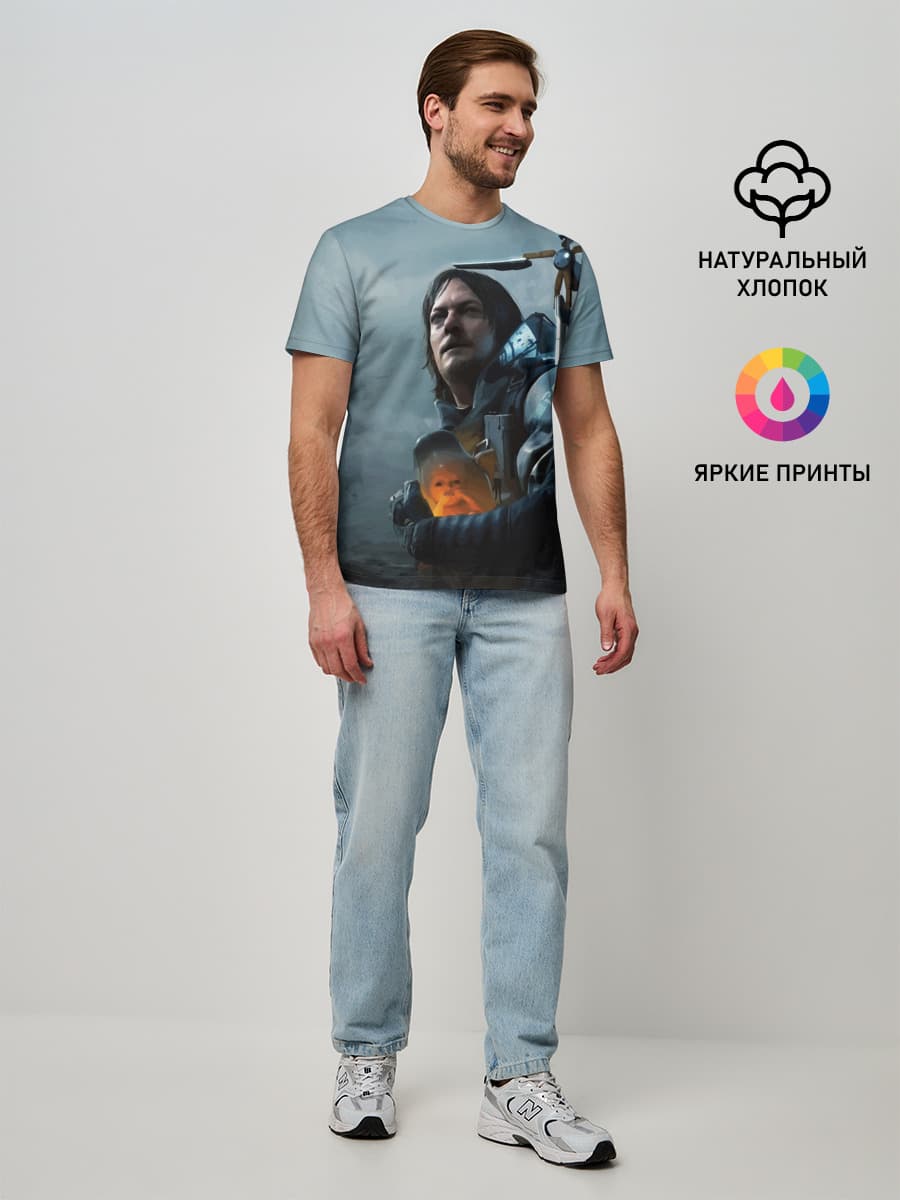 Мужская базовая футболка