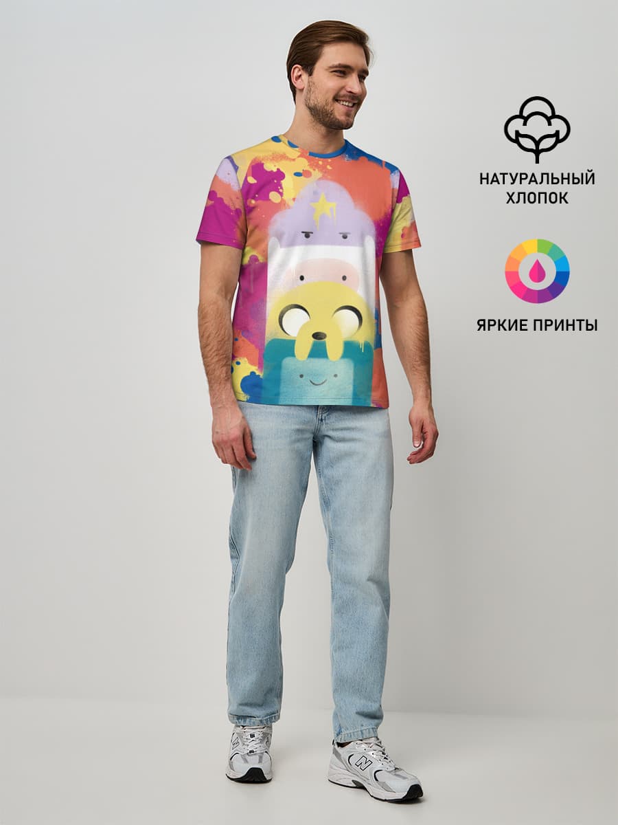 Мужская базовая футболка
