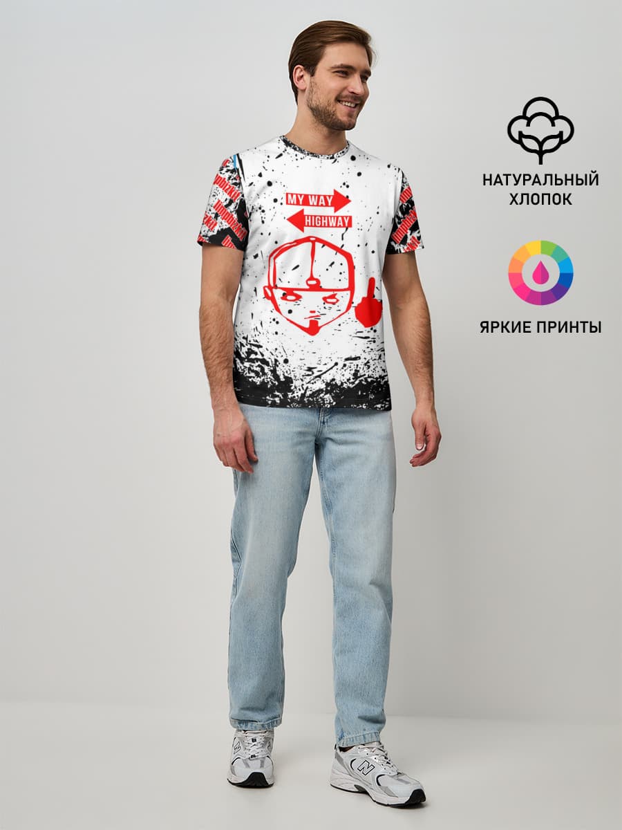 Мужская базовая футболка