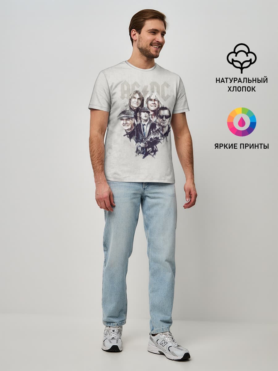 Мужская базовая футболка