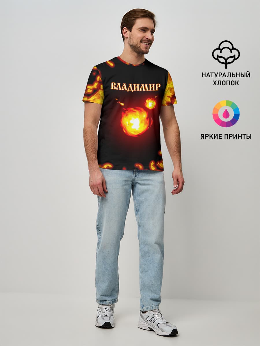 Мужская базовая футболка