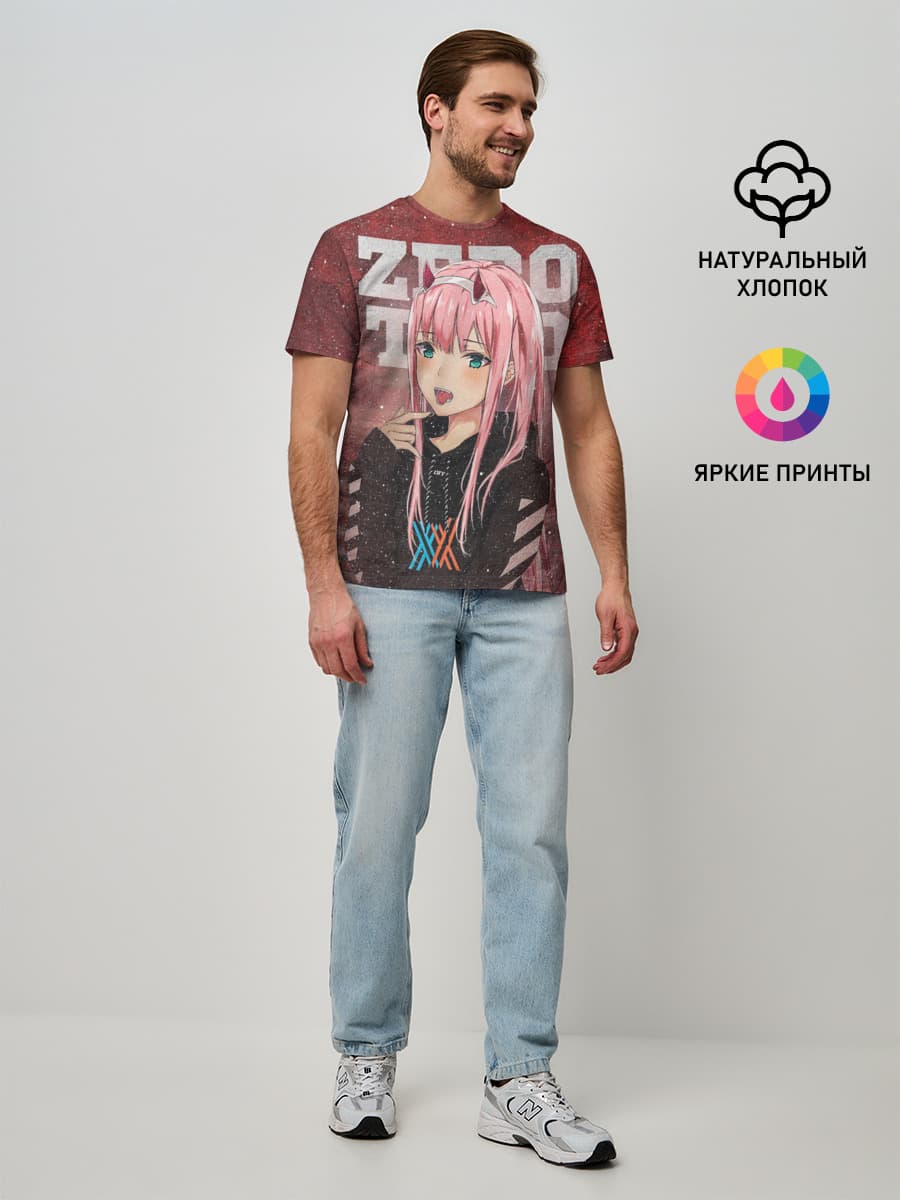 Zero Two в толстовке
