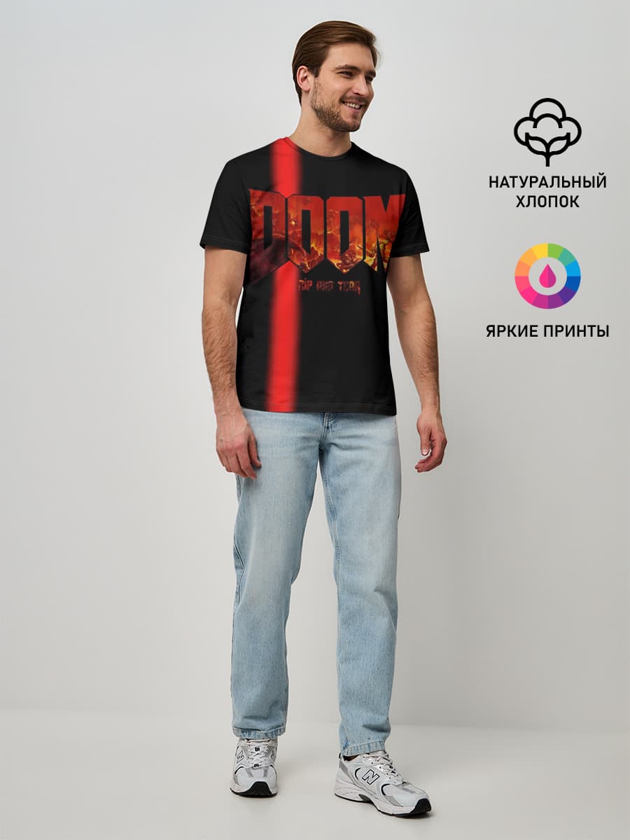 Мужская базовая футболка