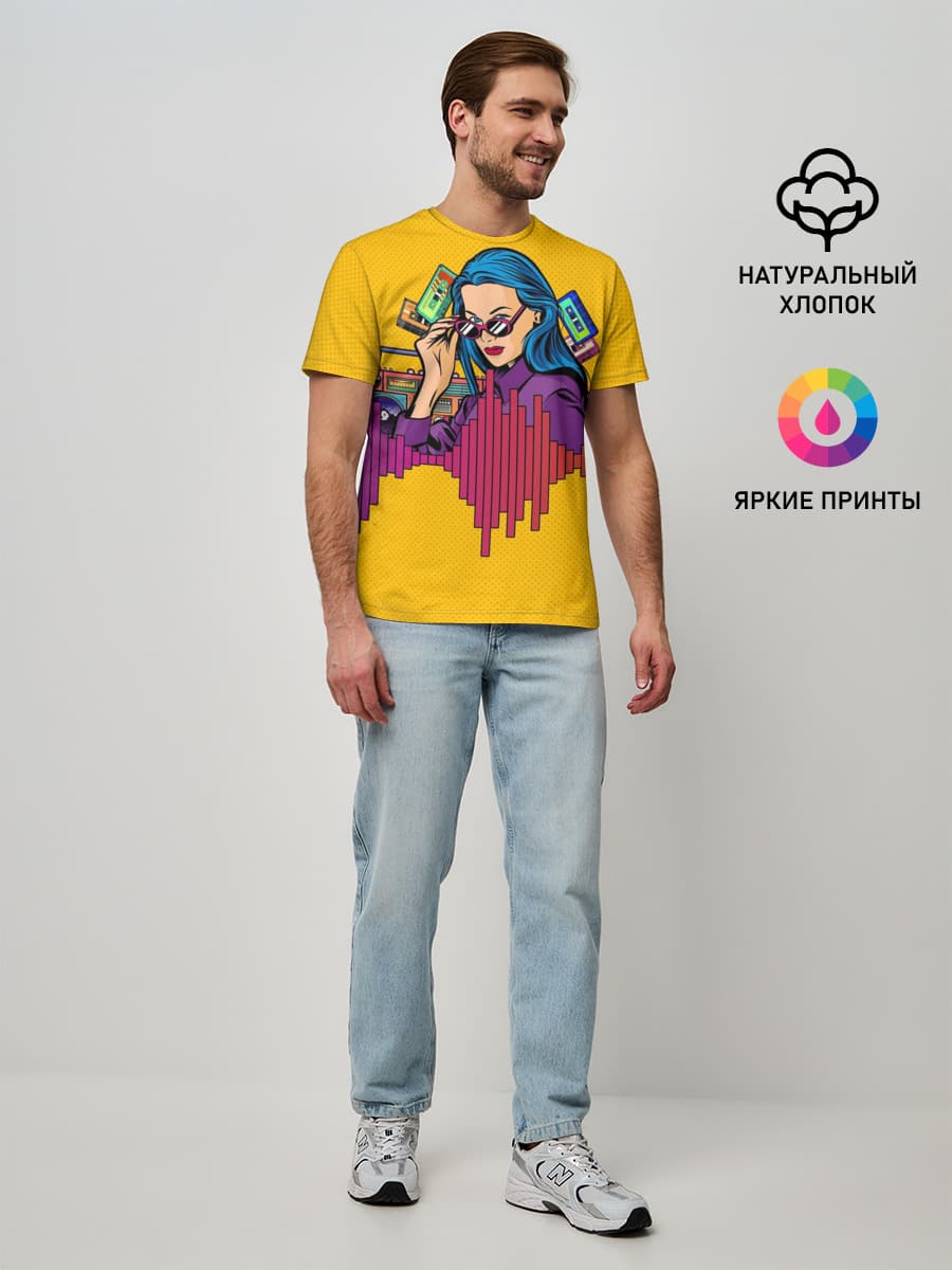 Мужская базовая футболка