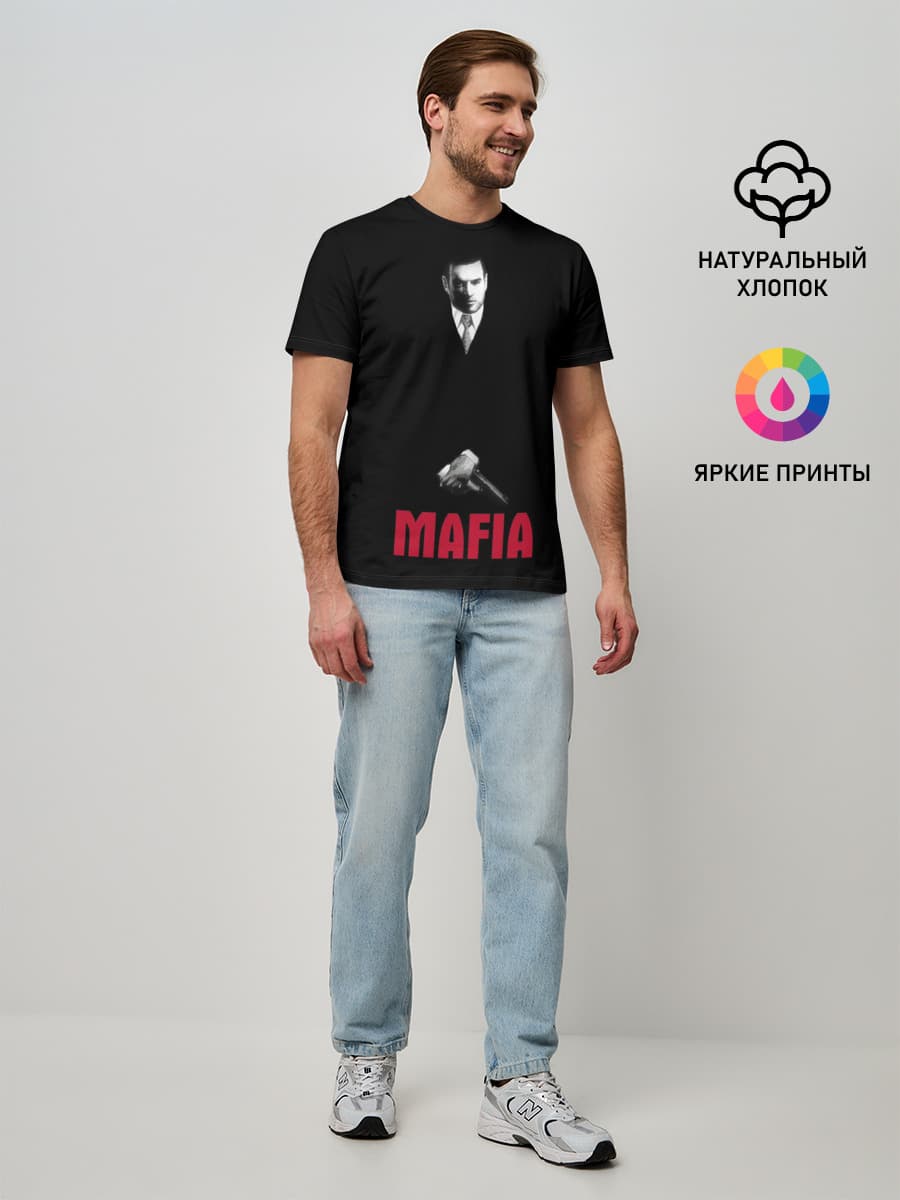 Мужская базовая футболка