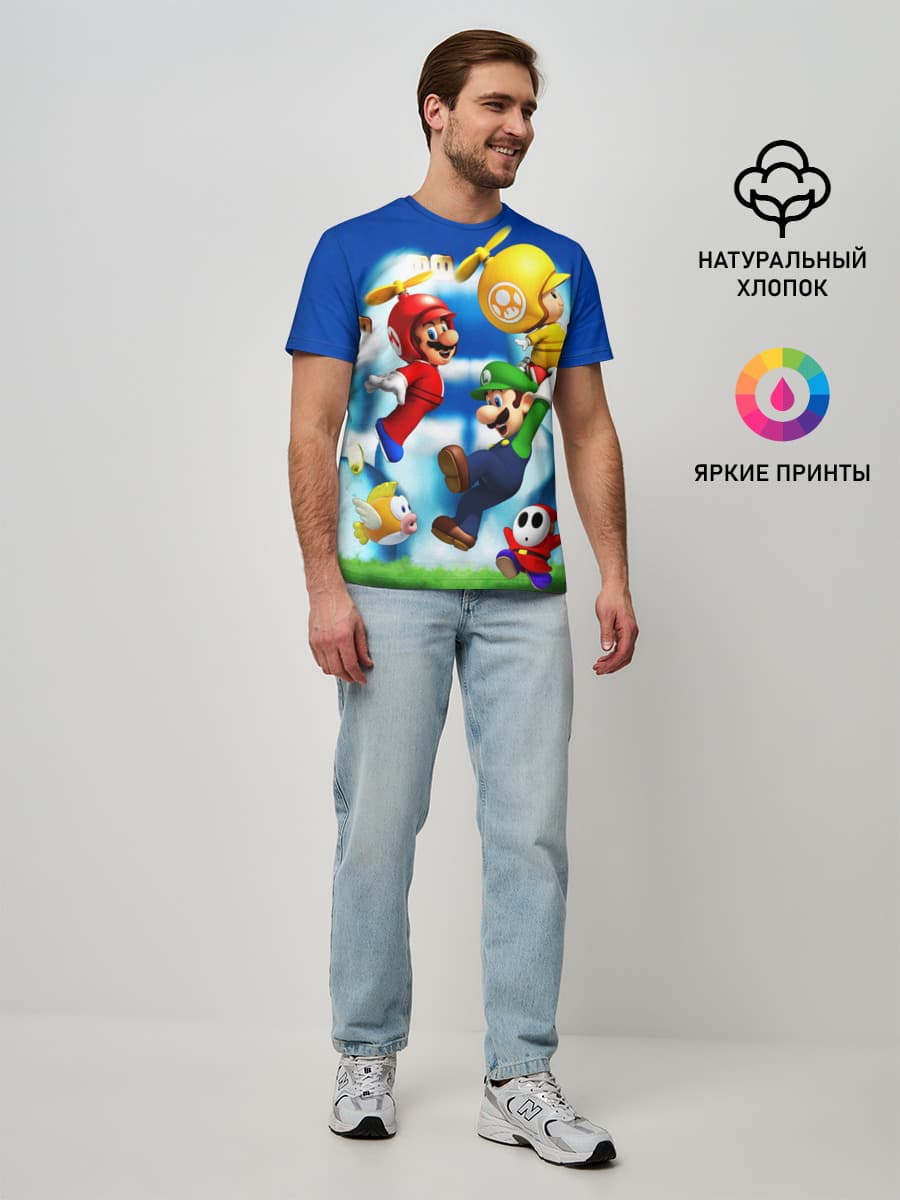 Мужская базовая футболка