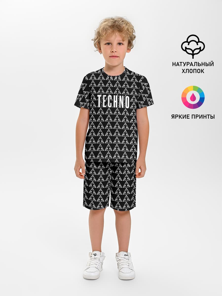 Детская пижама с шортами