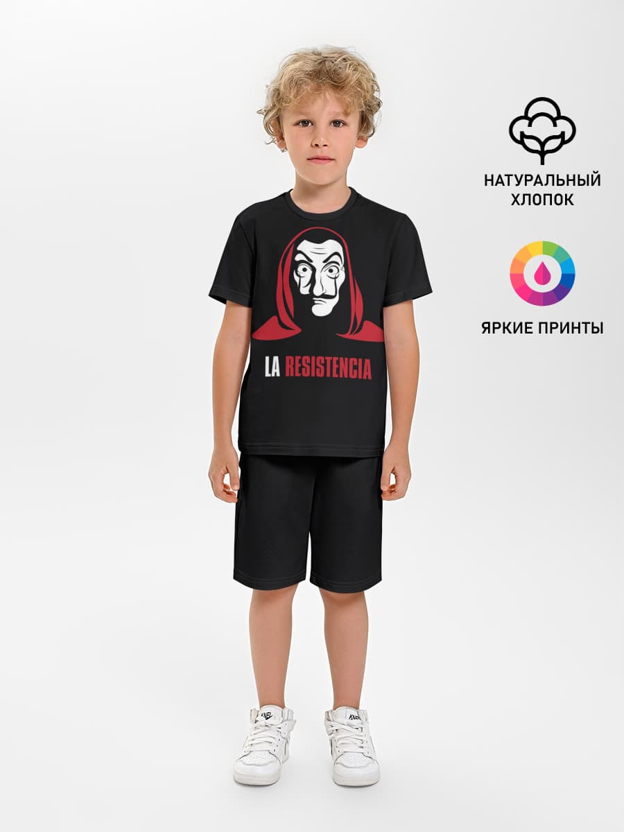 Детская пижама с шортами