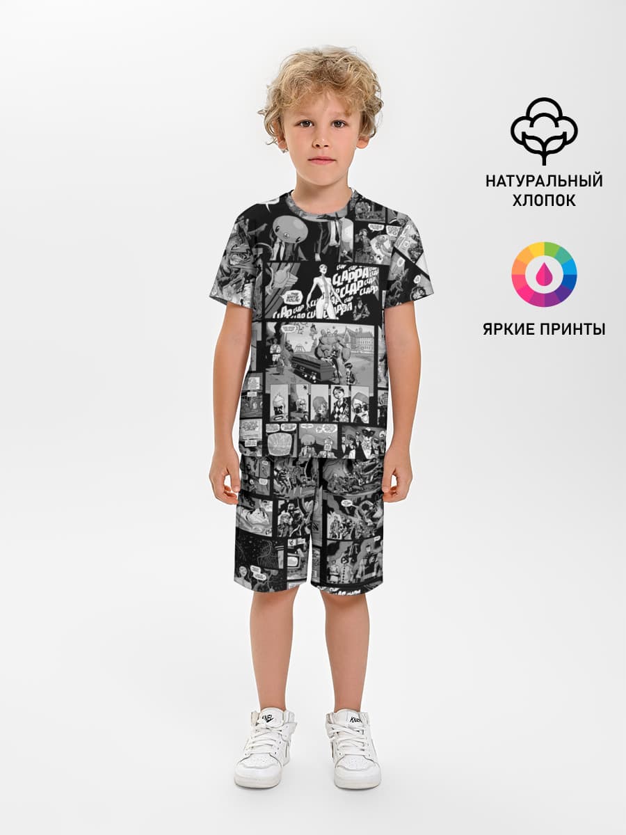 Детская пижама с шортами