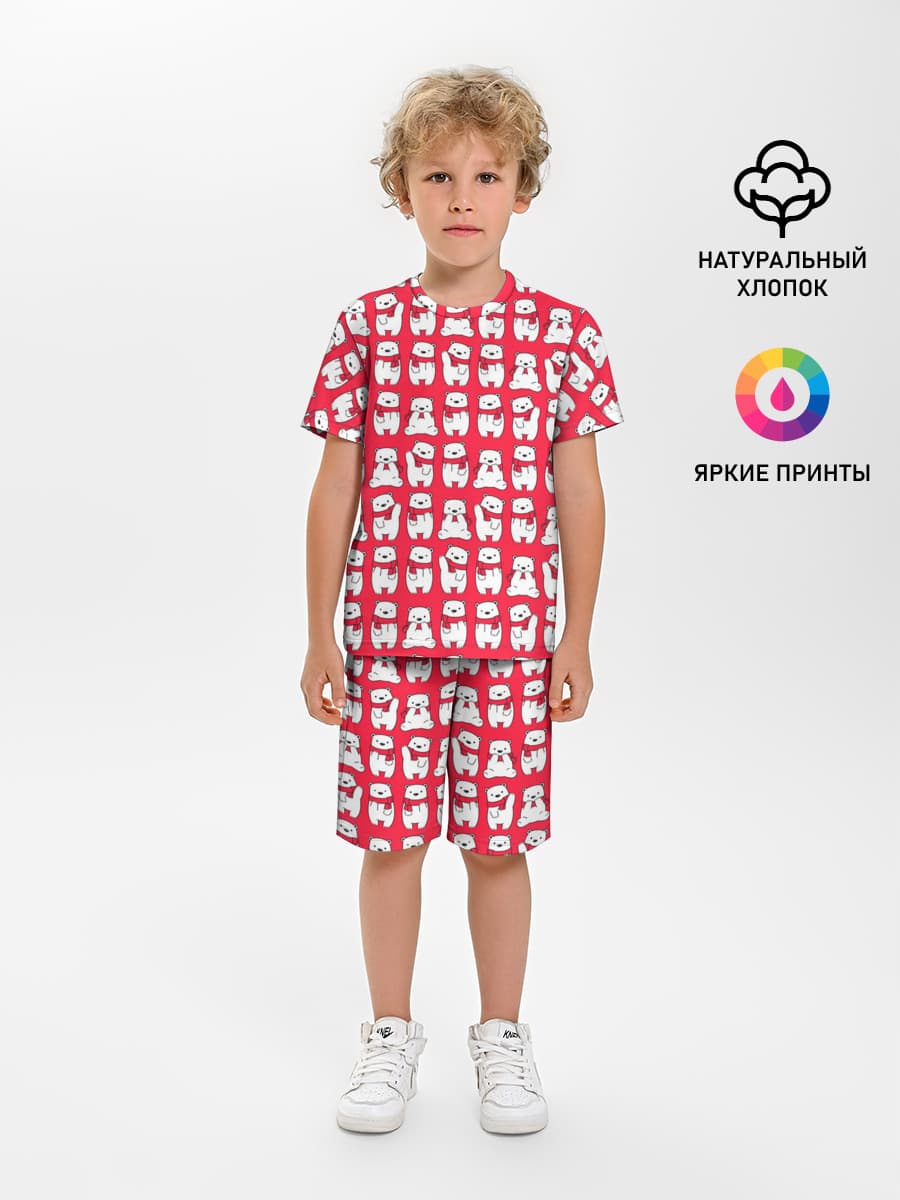 Детская пижама с шортами
