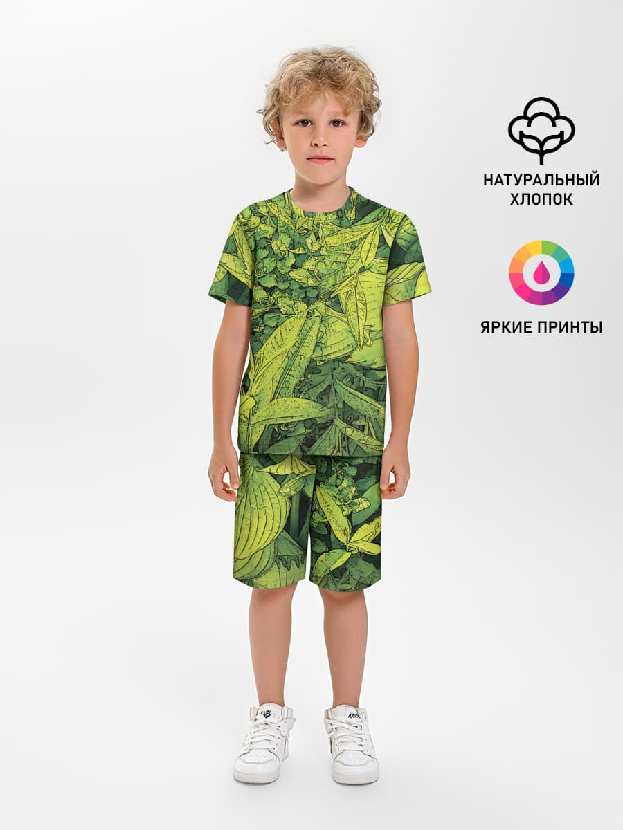 Детская пижама с шортами