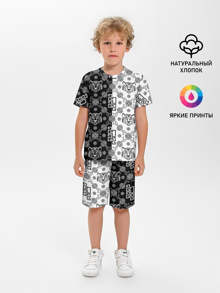 Детская пижама с шортами