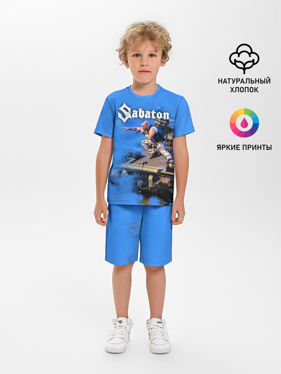 Детская пижама с шортами