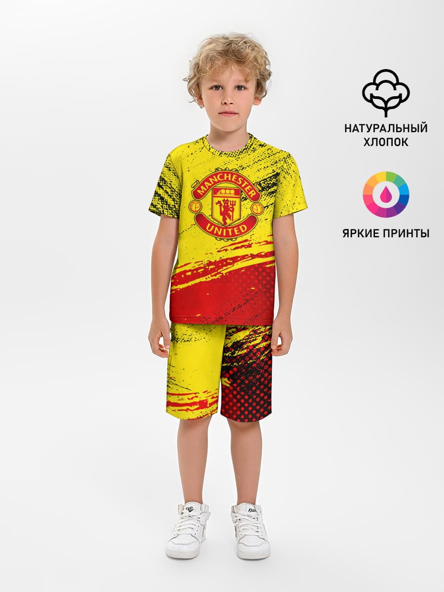 Детская пижама с шортами