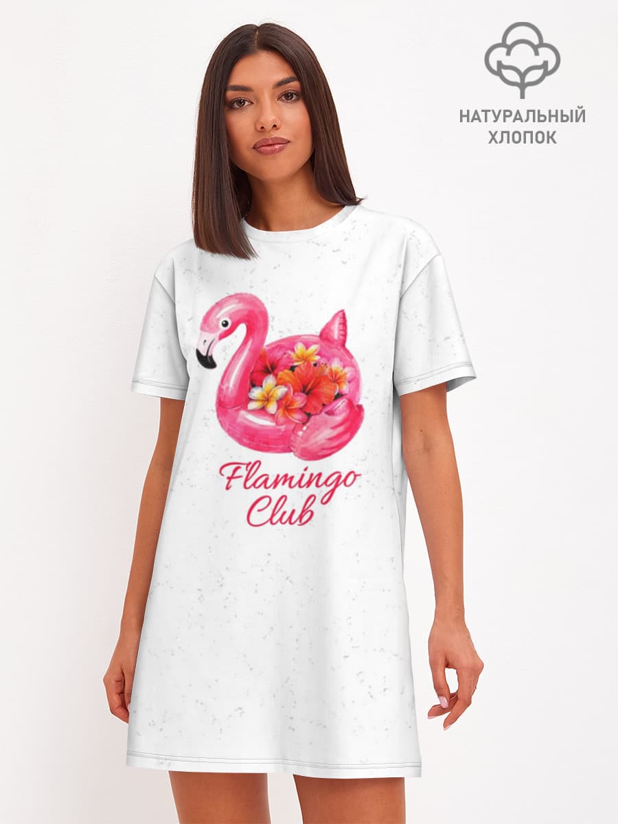 Розовый фламинго