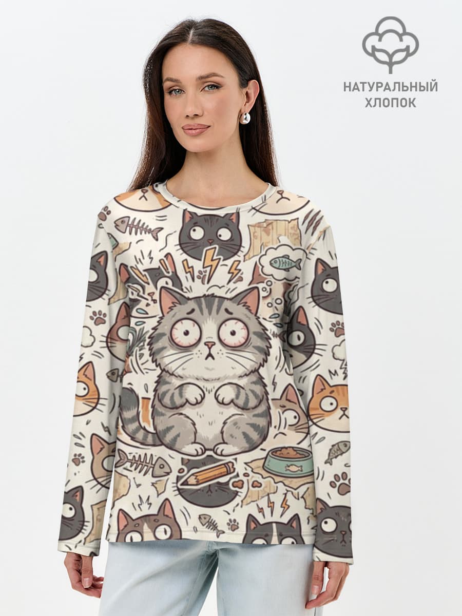 Муся — Тревожная Кошка Мем